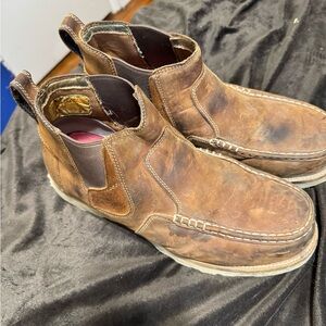 Twisted X Distressed Brown Leather Boots